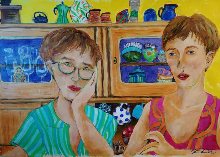 Double Self Portrait.