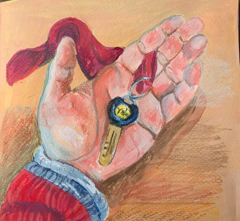 A key in my hand