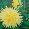 yellow dahlia